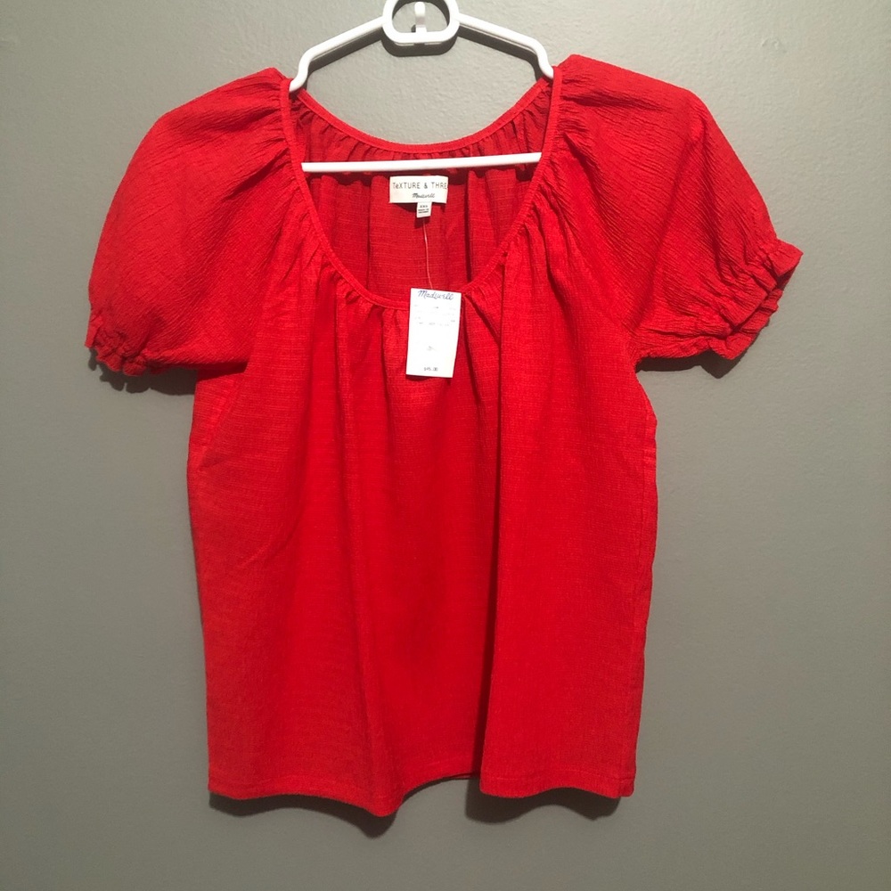 NWT Madewell Texture & Thread Top❤️ - Picture 11 of 11